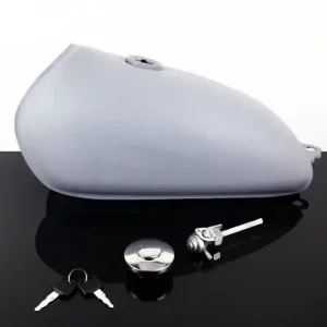 Motorrad-Tank, Stahltank im YAMAHA XT 500 Style, universal, inklusive Benzinhahn Gratis Versand