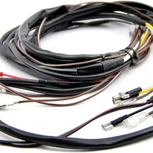 [Paket] Kabelbaum mit Schaltplan von AKA Electric für Simson KR51/1, KR51/2, SR4-2, SR4-3, SR4-4 inkl. Bisomo Sticker Bestseller