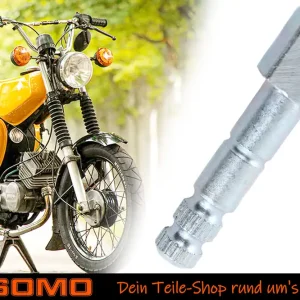 Sale Bremsnocken vorn ohne Kontaktfahne für Simson S50, S51, S70, SR50, SR80, KR51/2, Ø12 mm Länge 68mm