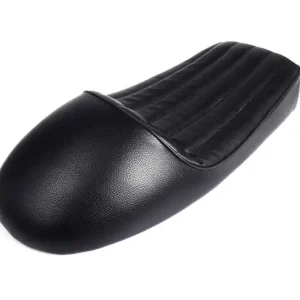 Cafe-Racer SEAT, universal, black, longitudinal stitching Must-Have