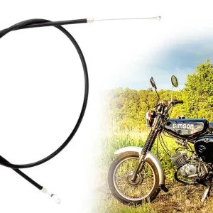 Kostenfreie Lieferung Bowdenzug Kupplung, Kupplungszug für Simson S51, S53, S70, S83 Funktionslänge 111mm