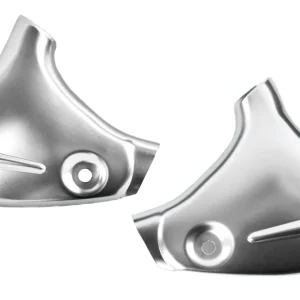 Sale Set: Zierblech aus Aluminium, linke und rechte Seite, für Simson KR, KR50, SR1, SR2, SR2E, SR4-1