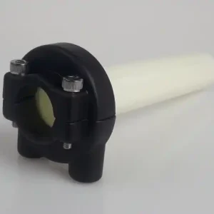 THROTTLE GRIP, f. Yamaha and universal, black Finale Aktion