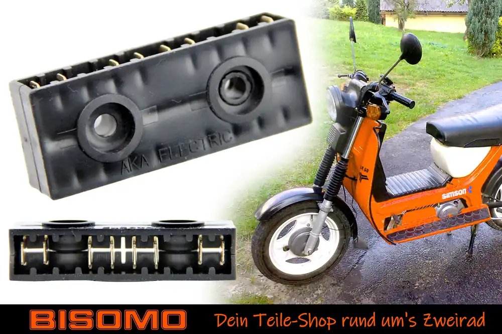 Leitungsverbinder 2x Doppelbrücke + 4x Einzelbrücke 8800.1/3 Typ 2/4 für Simson S51 SR50 SR80, MZ ETZ125 ETZ150 ETZ250 ETZ251 ETZ300 Beliebt