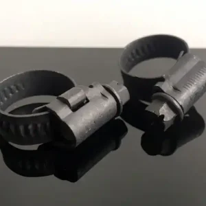 Bestseller 2 Mini FUEL HOSE CLAMPS, for 6 and 8mm fuel hose, black
