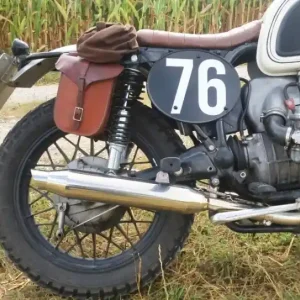 Sofort Bestellen 2* AUSPUFF "Cannonball" v. Hattech, 40 mm, Edelstahl poliert, m. EG-ABE, f. BMW R-Modelle / 5 / 6 / 7