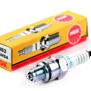 Nur Heute NGK Zündkerze CR6HSA Gewinde Durchmesser 10mm für Motorroller, Kleinkrafträder