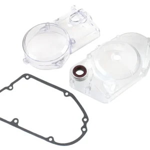 [Paket] Set: Venandi Lichtmaschinendeckel + Kupplungsdeckel transparent für Simson S51, SR50, KR51/2 Gratis Versand