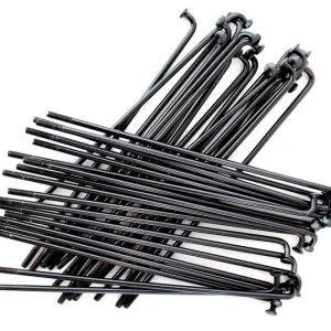 Speichensatz, Speichen, 36 Stück M3,5 x 143,5mm Edelstahl, Farbe Schwarz für alle Simson Modelle Schneller Versand