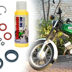[Paket] Telegabel Reparatursatz Wellendichtringe + Addinol Stoßdämpferöl 80ml Telegabelöl SAE 5 für Simson S50 S51 S53 S70 S83 SR50 SR80 Echt