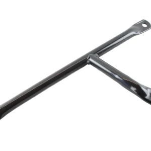 Super-Preis Obergurtstrebe schwarz gepulvert mit Fußrastenaufnahme rechte Seite Simson S51 S53 S70 S83