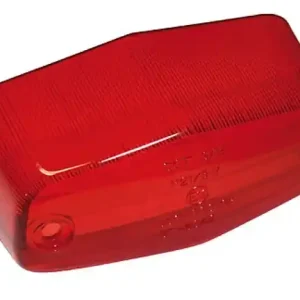 ERSATZGLAS f. Rücklichter im LUCAS-Stil (kleine Version), E-Prüfzeichen Letzte Chance