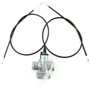 Neu Im Sortiment [Paket] Set: AMAL Rennvergaser 19mm mit Produktheft, Tuning + Bowdenzug Gas und Starter für Simson S51E, S70E, S53E, S83E