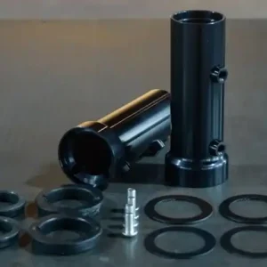 Top-Seller STAND PIPE COVER "Shrewd Shroud" 38.5 mm by BHCKRT, for headlight "SW-SHB", black