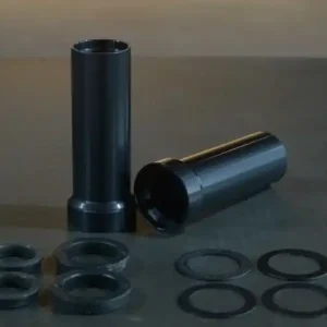 STANDROHRCOVER "Swishy Shroud" 38,5 mm von BHCKRT, schwarz Meistverkauft