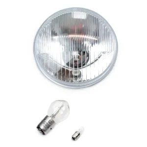 Nur Für Kurze Zeit [Paket] Bilux Rundscheinwerfereinsatz inkl. Lampen 6V, Scheinwerfer, Reflektor, E-Prüfzeichen, Aufnahme für Standlicht und Lampenhalter für Simson S50, S51, S70