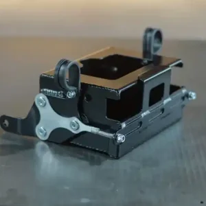 Bestpreis BATTERY BOX "Dungeon 2" from BHCKRT, for BMW 2-valve engine, aluminum, black