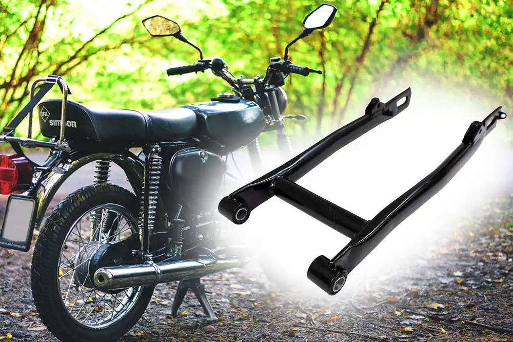 Schwinge mit Schwinglagerbuchsen hinten für Simson S50 S51 S53 S70 S83 schwarz glänzend pulverbeschichtet Direkt Vom Hersteller