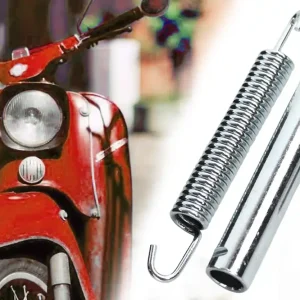 Befestigung Kippständer lang mit Lagerrohr, Zylinderkerbstift + Zugfeder für Simson KR51 Schwalbe SR4-1 Spatz SR4-2 Star SR4-3 Sperber SR4-4 Habicht Günstig