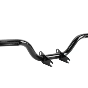 Fußrastenträger verstärkt Originalform, schwarz grundiert für Simson S50, S51, Breite 512mm Top-Seller