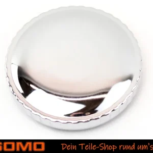 Tankdeckel, Tankverschluss ohne Schloss, verchromt, Ø 60mm für MZ ES ETS ETZ TS, Simson SR4-3, BK350, DKW RT125 Sofort Bestellen