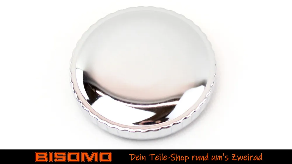 Tankdeckel, Tankverschluss ohne Schloss, verchromt, Ø 60mm für MZ ES ETS ETZ TS, Simson SR4-3, BK350, DKW RT125 Sofort Bestellen