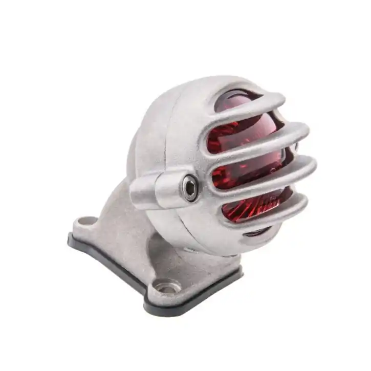 Sonderaktion Motone "Lecter" LED taillight - shot blast- with mounting bracket, ECE