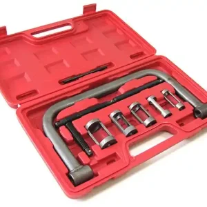 Markenprodukt VENTILFEDERSPANNER, Spannwerkzeug Satz 10teilig mit Koffer