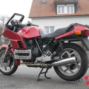 Finale Aktion Exhaust "PureCraft" by Hattech, flat, polished stainless steel, m. EC ABE, f. BMW K100 / -RS / -RT / -LT (66 kW)