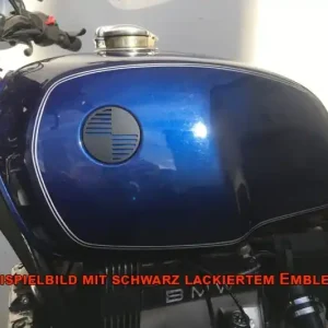 Ausverkauf 2x BMW-LOGO/Emblem "Propeller" R- Modelle, Alu, Ø70mm