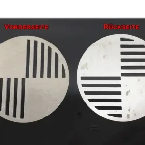 Abverkauf 2x BMW-LOGO / emblem "Propeller", aluminum, Ø60mm