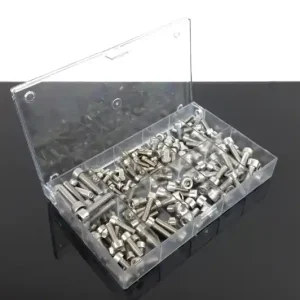 VA Innensechskant-SCHRAUBENSET, 155-teilig Neue Kollektion