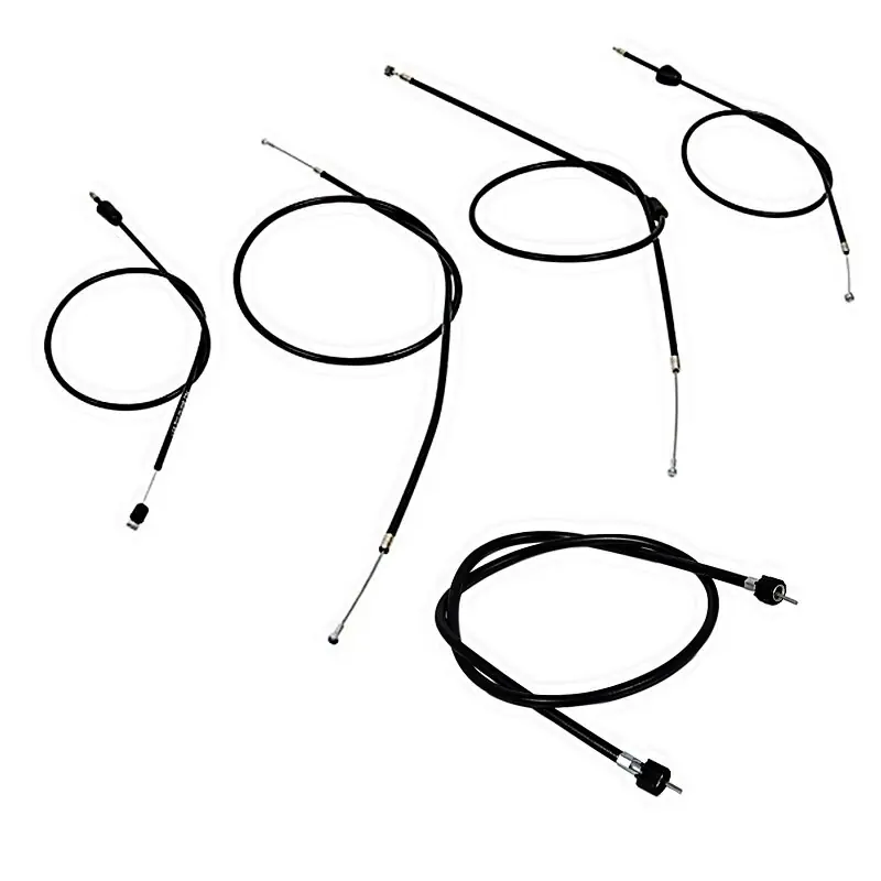 Letzte Chance [Paket] Bowdenzug Set für Simson S51 mit Tachowelle Gas Brems Starter und Kupplungszug