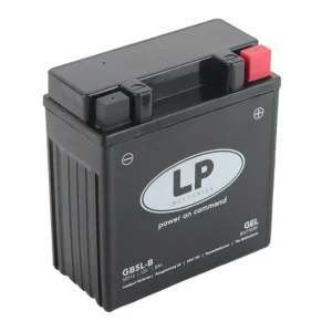 Gel Batterie 12N5-3B MF mit 12V und 5Ah für Motorrad, Moped, Mokick, LP Motorradbatterie 121 x 61 x 131mm Markenware