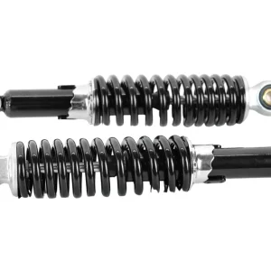 Super-Preis Stoßdämpfer Federbeine 260mm hydraulisch M8 Simson KR51, SR4-1, SR4-2, 5-fach verstellbar Tuning Tieferlegungs-Set