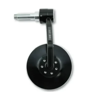 Versand Am Gleichen Tag HIGHSIDER Lenkerendenspiegel CONERO mit LED Blinker, schwarz eloxiert