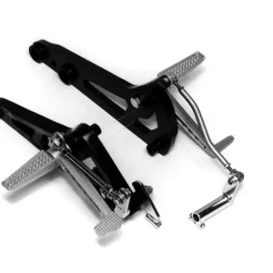 Zurückverlegte FUSSRASTEN-Anlage, RAASK, BMW K100, 1983-85 Preis Gesenkt