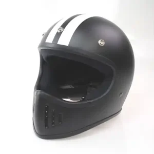 Mega-Angebot CROSS, ENDURO HELMET, black / white DOT (L only)