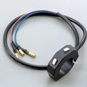 Top-Preis DAYTONA Externe CNC Tasterarmatur mit 2 Taster, schwarz, für 7/8  1 Zoll Lenker