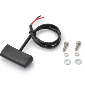 DAYTONA License plate light, black, E-marked Angebot