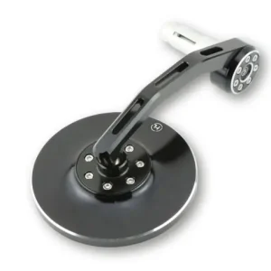 HIGHSIDER Lenkerendenspiegel CONERO, schwarz eloxiert Neu