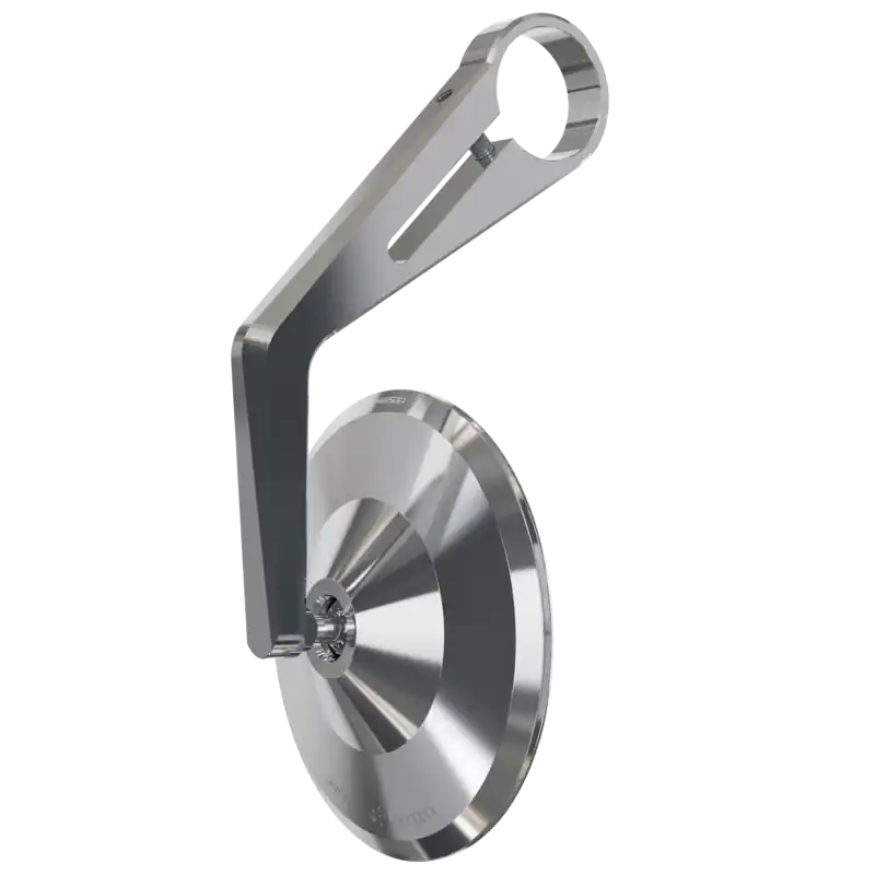 HIGHSIDER Handle bar end mirror MONTANA chrome Preisknaller