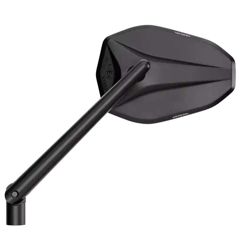 HIGHSIDER CNC Mirror VICTORY-BLAST, black for left and. right usable, piece Preis Gesenkt