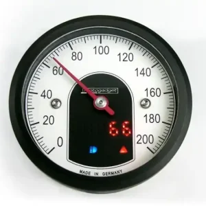 Kostenloser Rückversand Tacho MOTOGADGET motoscope TINY, schwarzer Ring