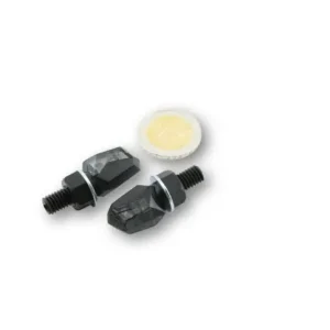 Sonderangebot SHIN YO LED-Blinker TINY, schwarz, getöntes Glas