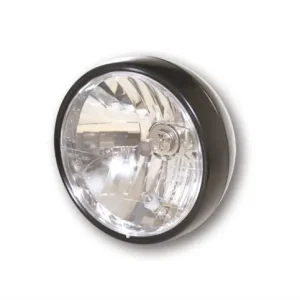 Garantierte Lieferung SHIN YO Headlight, 6 1/2 inch silk black, E-marked