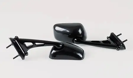 SHIN YO Mirror RACE Fairing mirror, black, stem length 120 mm Direktkauf