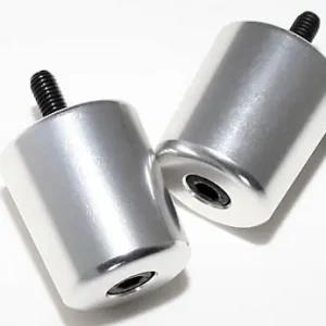 - Kein Hersteller - Handle-bar ends, alu, silver, SUZUKI handle bars Günstig