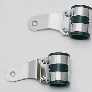 - Kein Hersteller - Universal headlight bracket 38-42 mm, pair Heißes Angebot