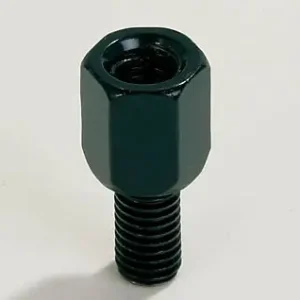 Letzte Chance Spiegeladapter Loch M8 re. auf Bolzen M10 li. schwarz